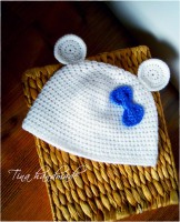 Čiapočka "Ľadový medvedík" 